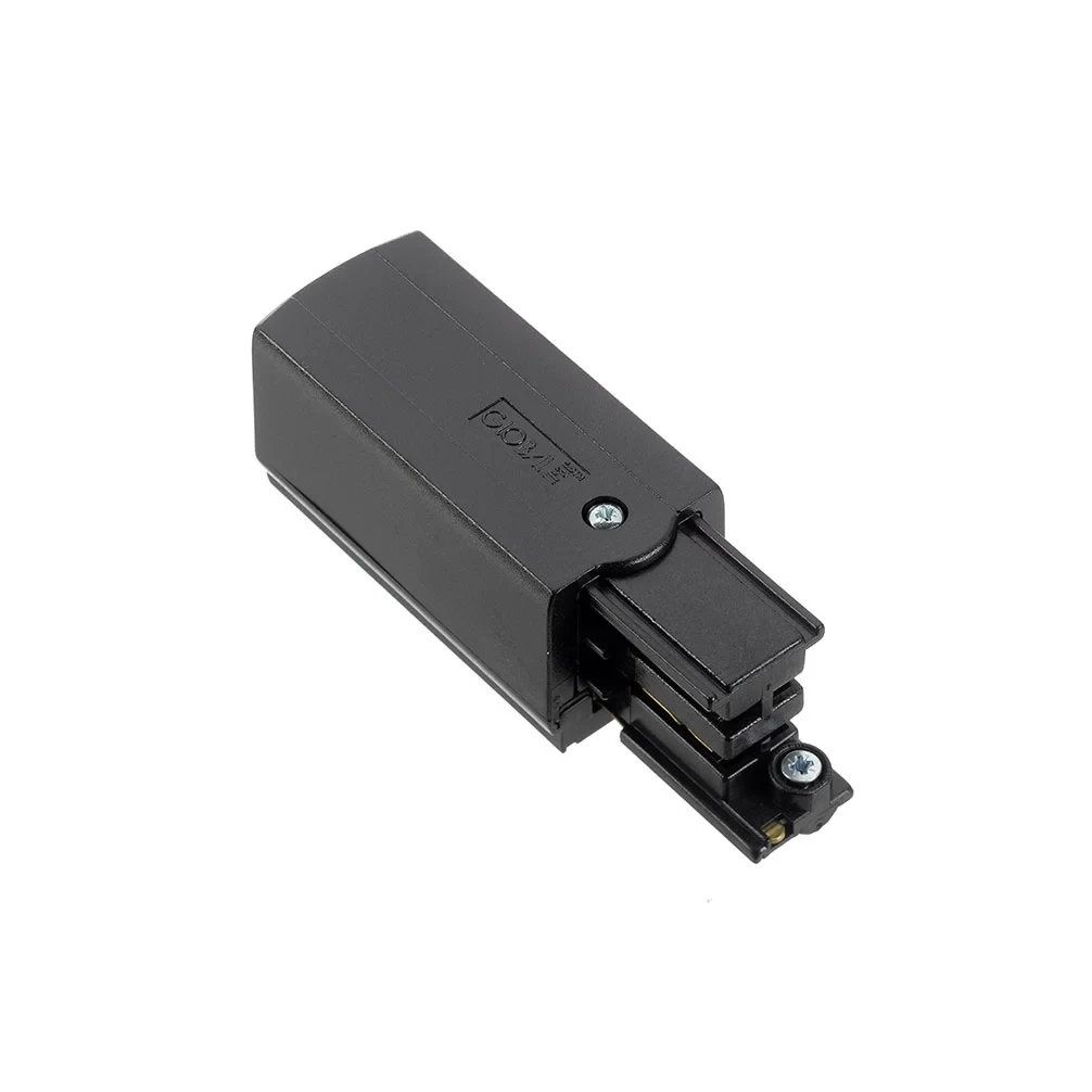 3-Fase Rails Voedingsconnector, Zwart