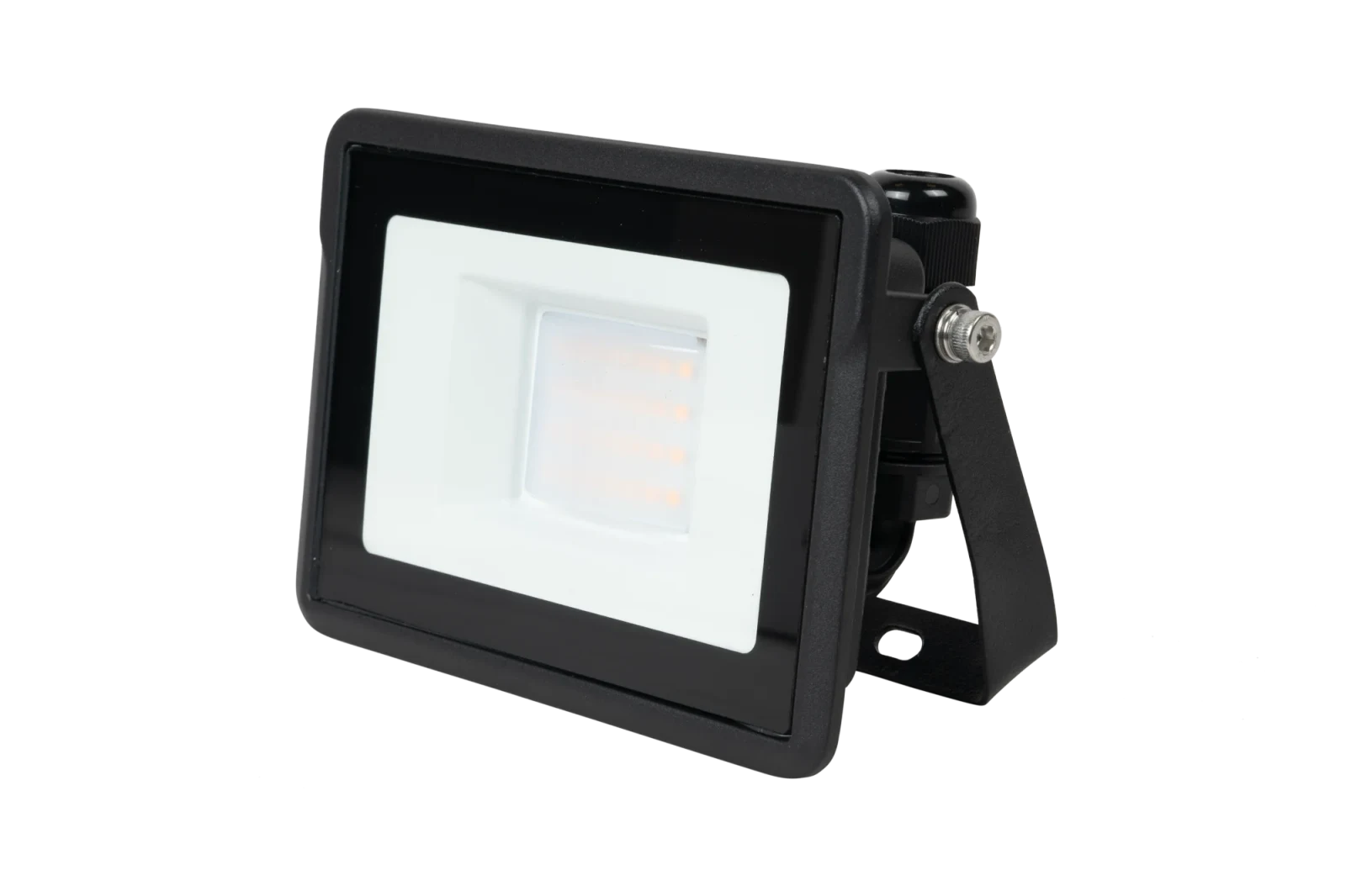 LED Breedstraler, 20W, 3000K, IP65, Zwart