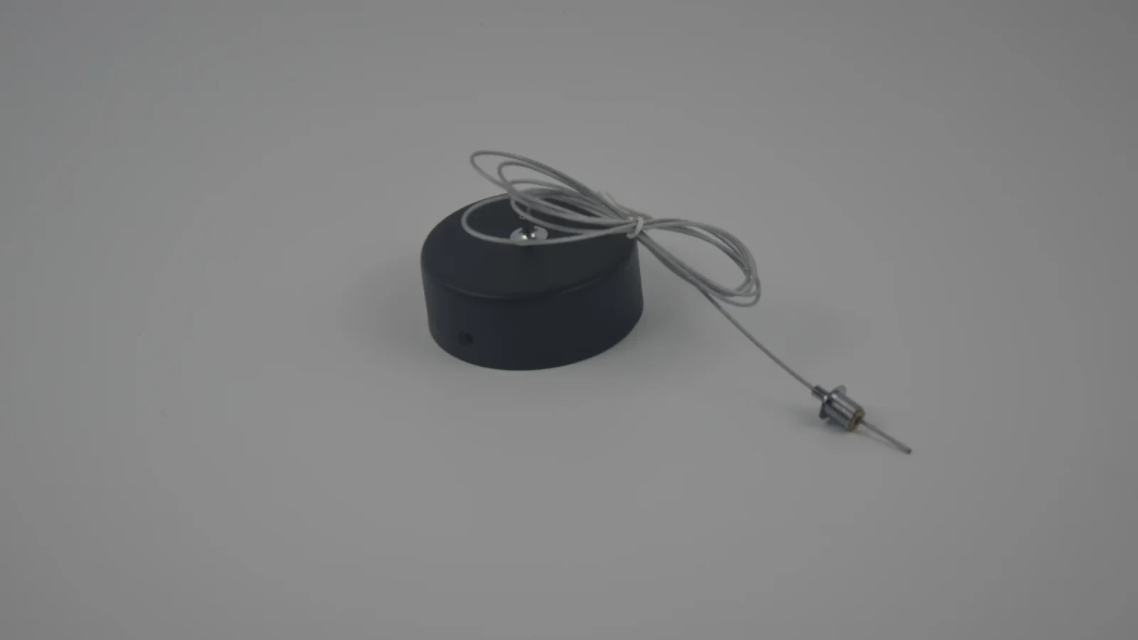24V Track Rail Pendant Kit, Mat Zwart, 3m Staalkabel zonder Stroomdraad