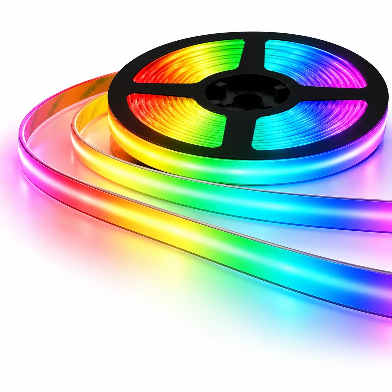 4-in-1 LED Strip, 14.4W/m, RGB+2700K, 5m, IP20