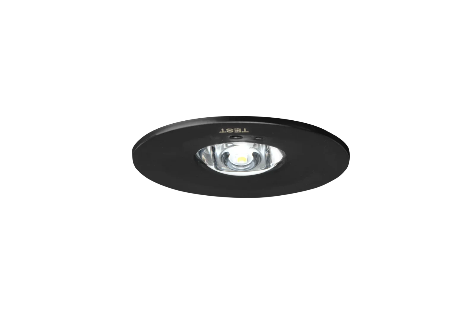 LED Noodverlichting Inbouw Spot, 1.2W, 6500K, IP20, Zwart