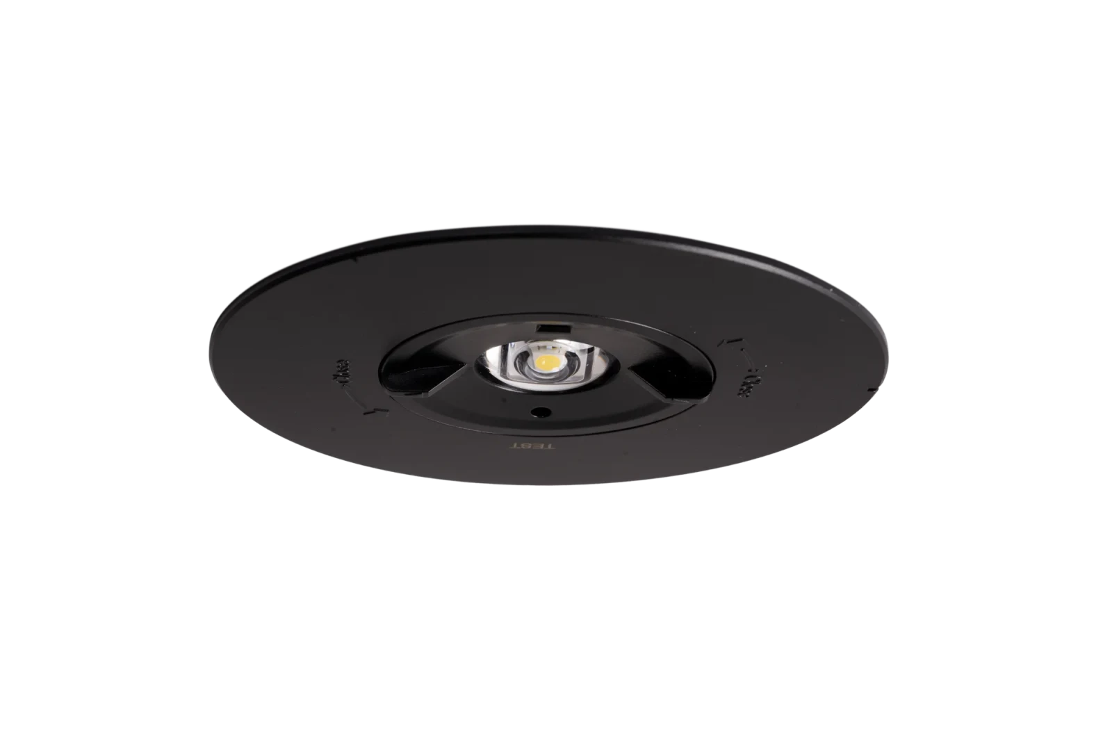 LED Noodverlichting Inbouw Spot, 3W, 6500K, IP20, Zwart