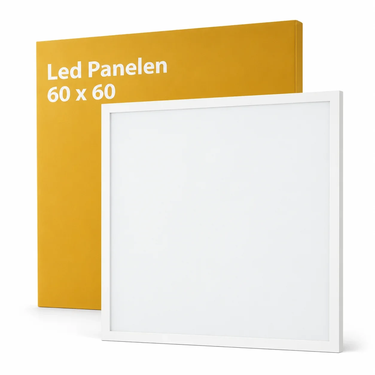 LED Backlight Paneel, 36W, 60x60cm, Incl. EU Snoer