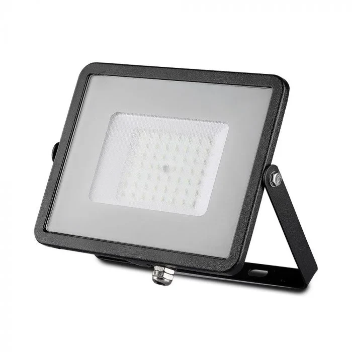 LED Breedstraler, 50W, 3000K Warm Wit, 4000lm, IP65, Zwart