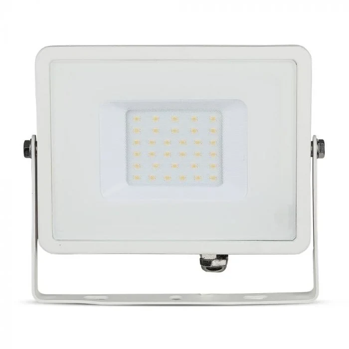 LED Breedstraler, 30W, SMD, Samsung LED Chip, 3000K, Witte Behuizing