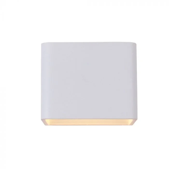 LED Wandlamp, 5W, Vierkant, Wit, 3000K Warm Wit