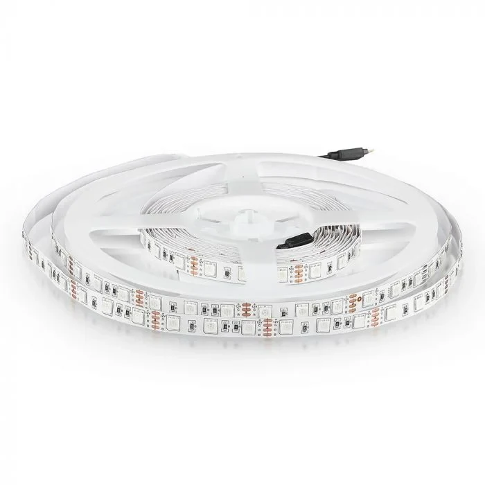 LED Strip 5 meter, 11W/m, 6500K Daglichtwit, IP65, 12V
