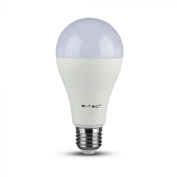LED Lamp, Plastic, 15W, 4000K, E27