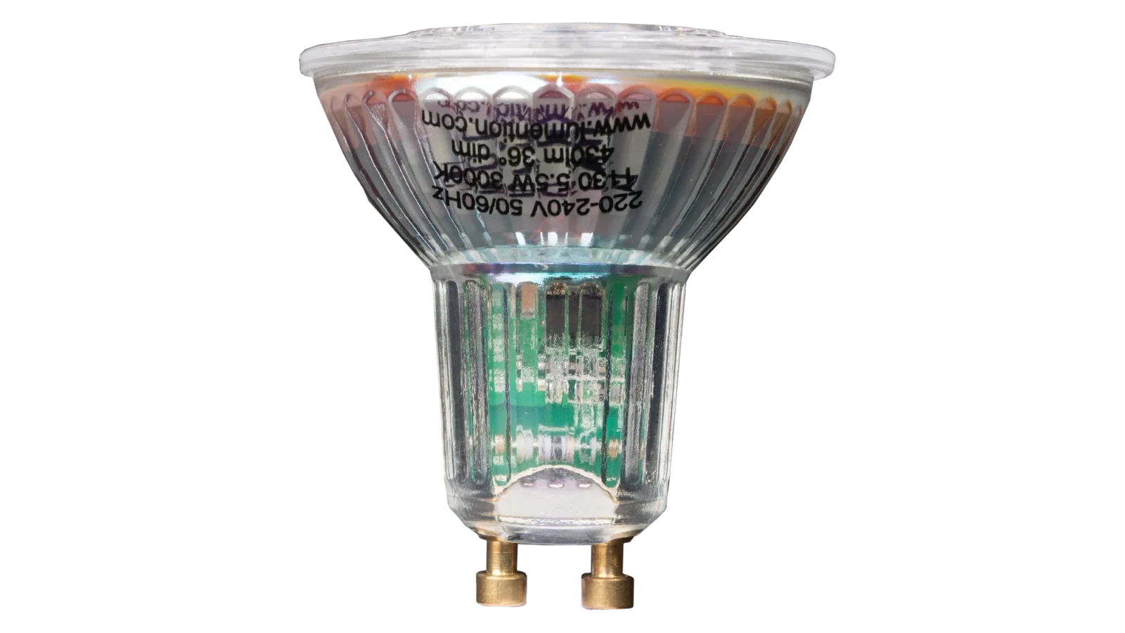 Dimbare GU10 LED Spot, 5,5W, 2700K Warm Wit, IP20