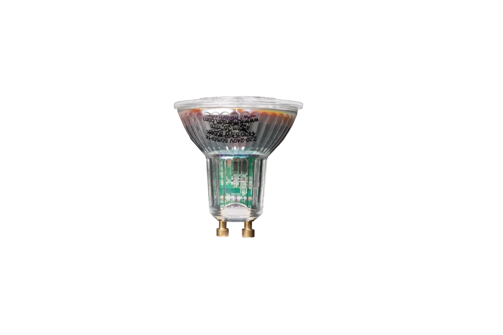 Dimbare GU10 LED Spot, 5,5W, 3000K Warm Wit, IP20
