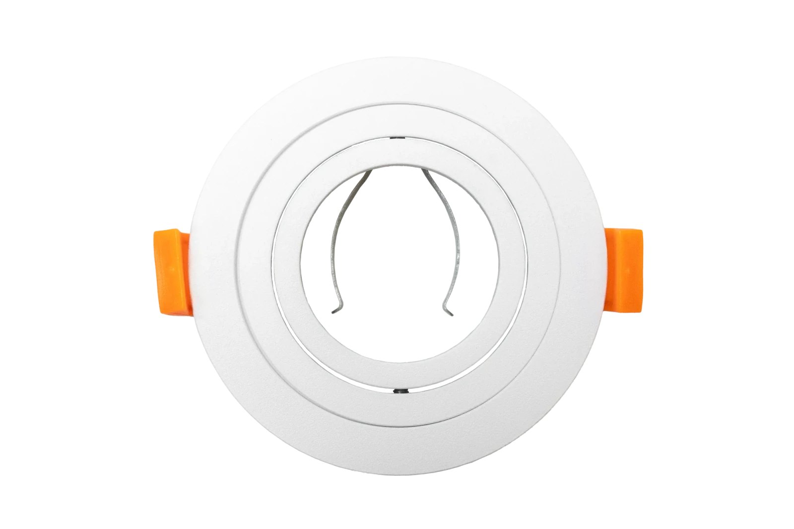 LED GU10 Inbouwspot Armatuur, Rond, Kantelbaar, IP20, Wit