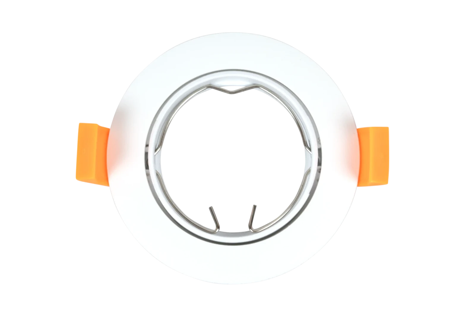 LED GU10 Inbouwspot Armatuur, Rond, Kantelbaar, IP20, Wit