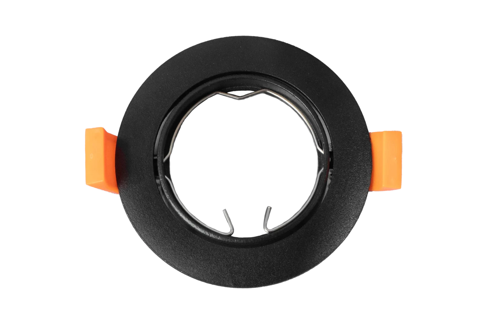 LED GU10 Inbouwspot Armatuur, Rond, Kantelbaar, IP20, Mat Zwart