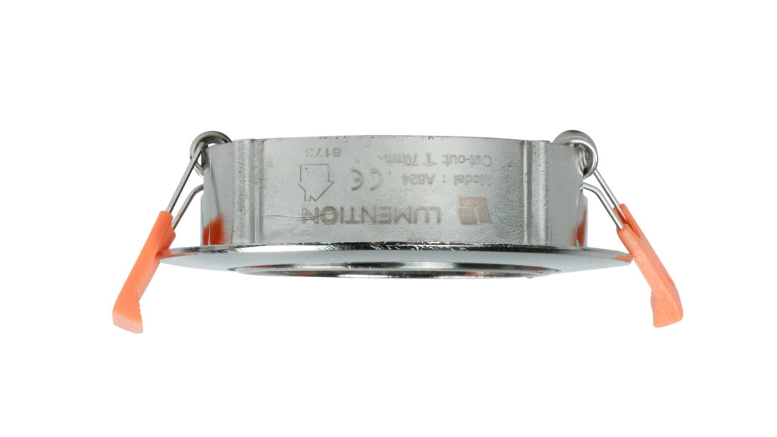LED GU10 Inbouwspot Armatuur, Rond, Kantelbaar, IP20, Satijn Nikkel