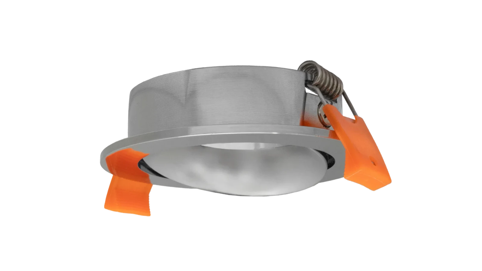 LED GU10 Inbouwspot Armatuur, Rond, Kantelbaar, IP20, Chroom