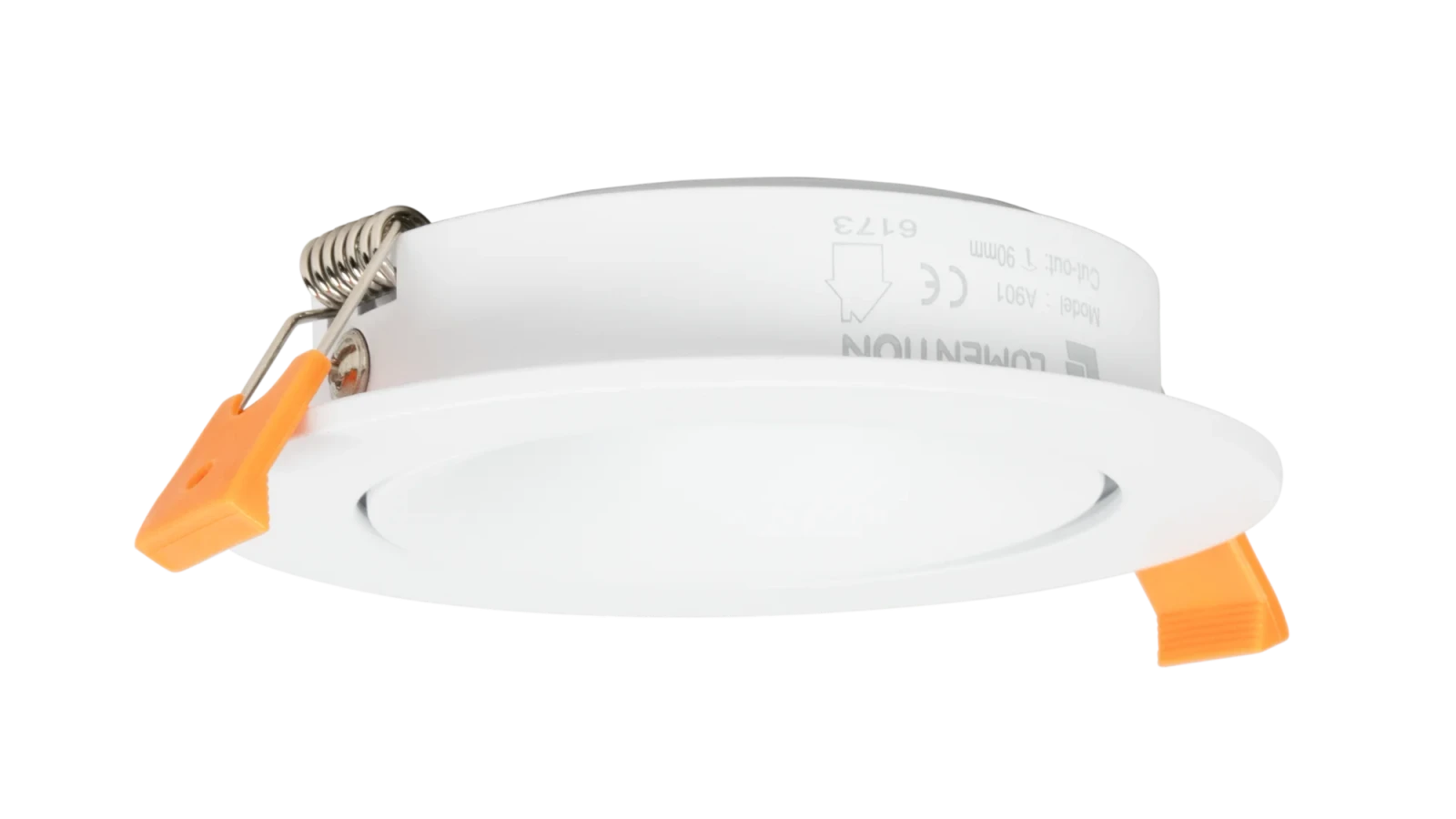 LED GU10 Inbouwspot Armatuur, Rond, Kantelbaar, IP20, Wit