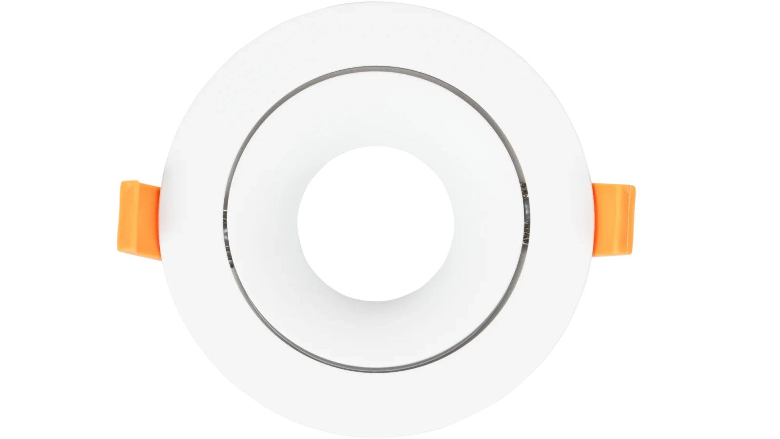 LED GU10 Inbouwspot Armatuur, Rond, Kantelbaar, IP20, Wit