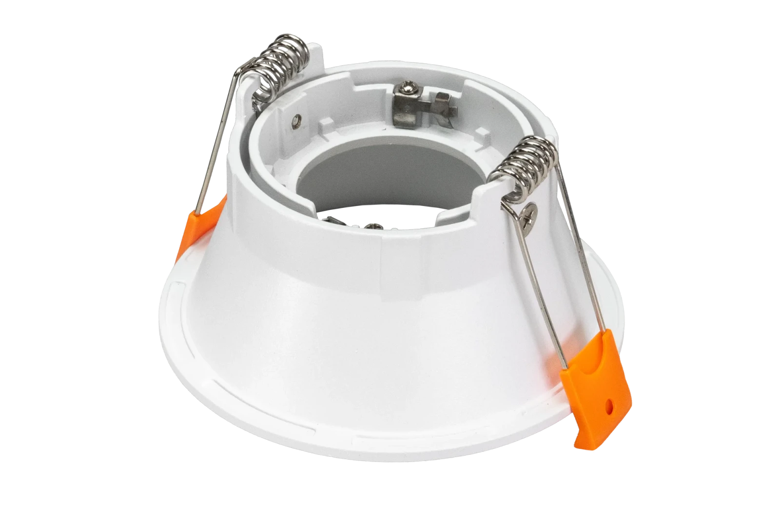 LED GU10 Inbouwspot Armatuur, Rond, Kantelbaar, IP20, Wit