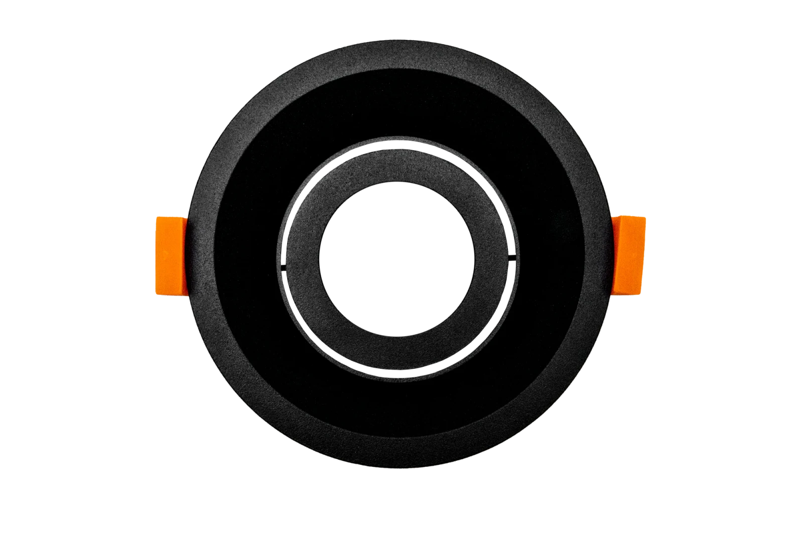 LED GU10 Inbouwspot Armatuur, Rond, Kantelbaar, IP20, Mat Zwart