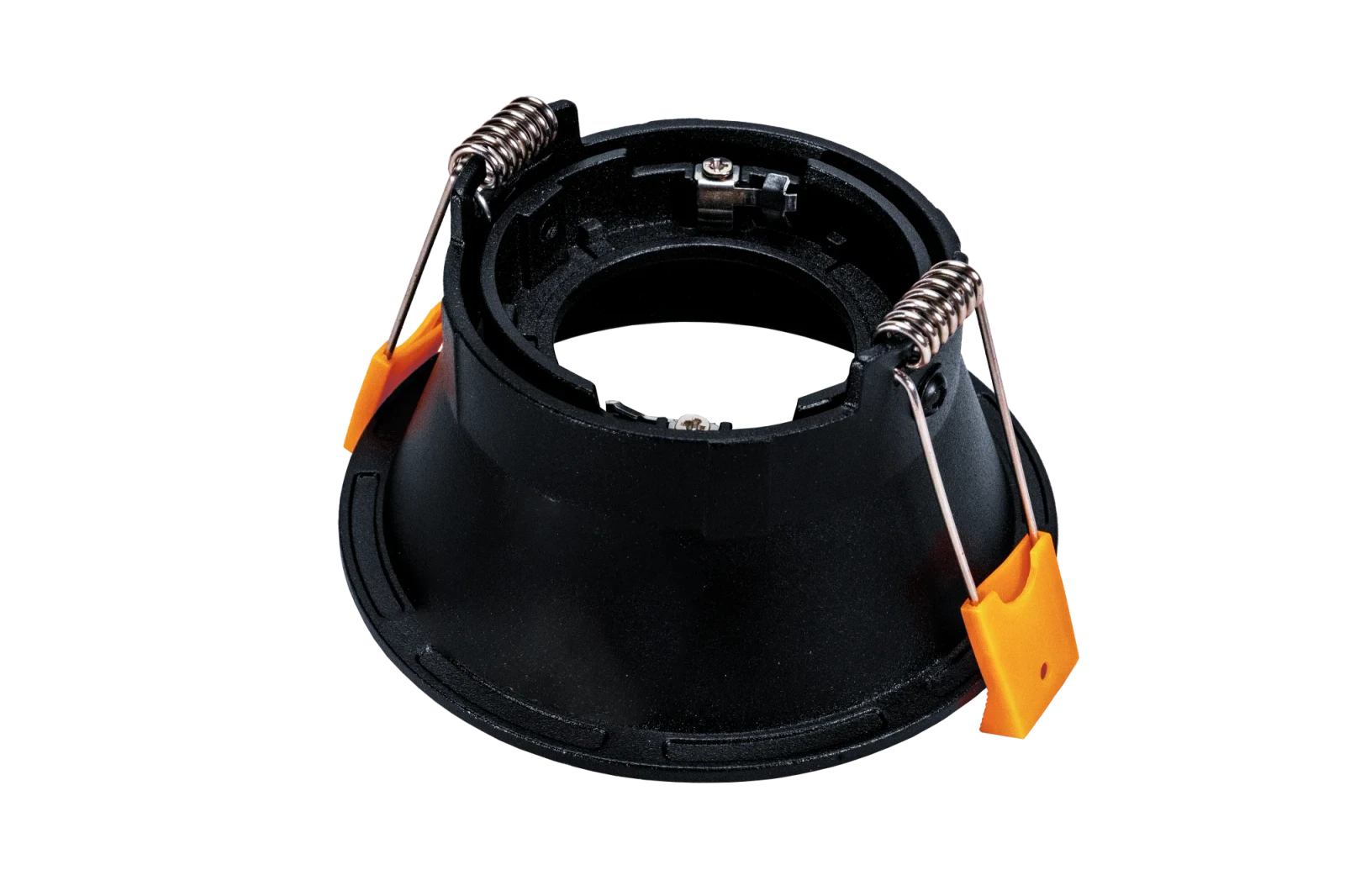 LED GU10 Inbouwspot Armatuur, Rond, Kantelbaar, IP20, Mat Zwart