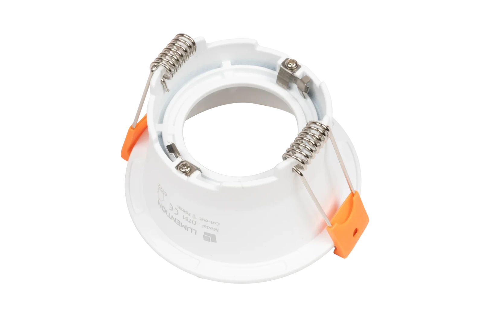 LED GU10 Inbouwspot Armatuur, Rond, IP20, Wit