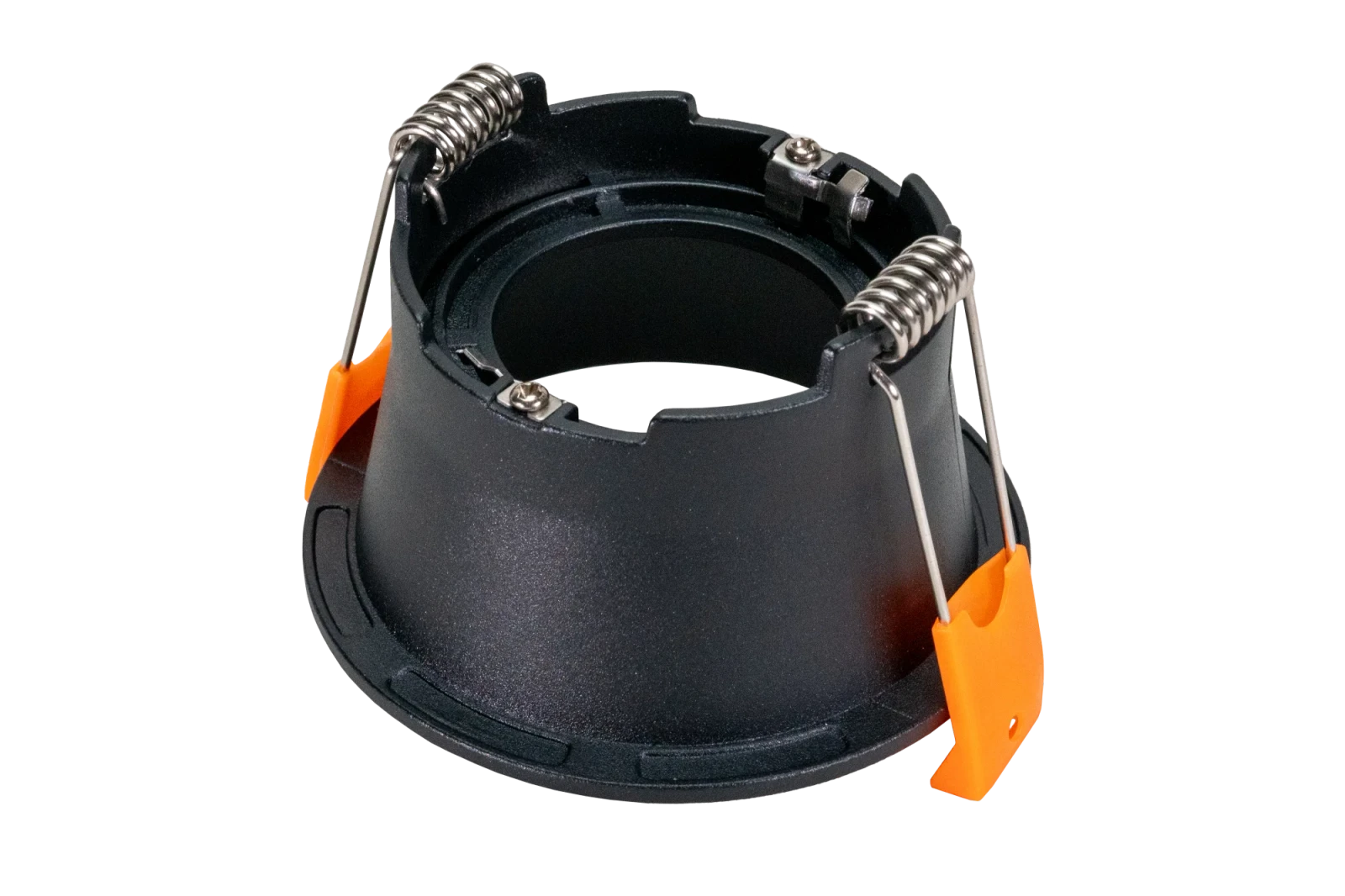 LED GU10 Inbouwspot Armatuur, Rond, IP20, Mat Zwart