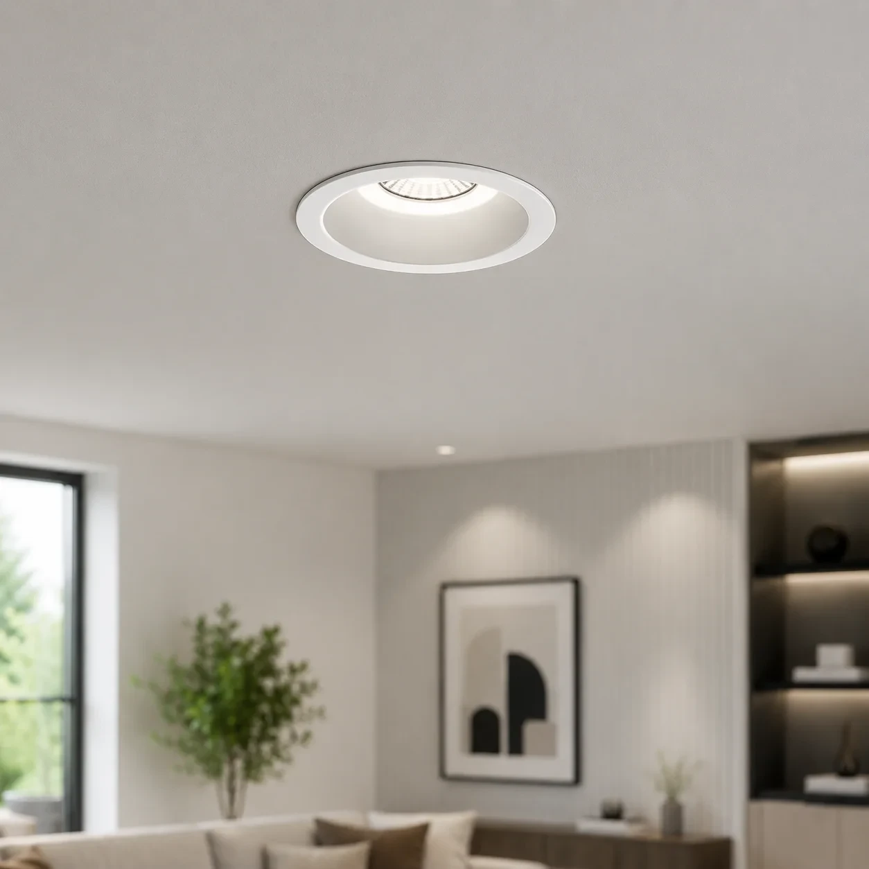 LED GU10 Inbouwspot Armatuur, Rond, Wit