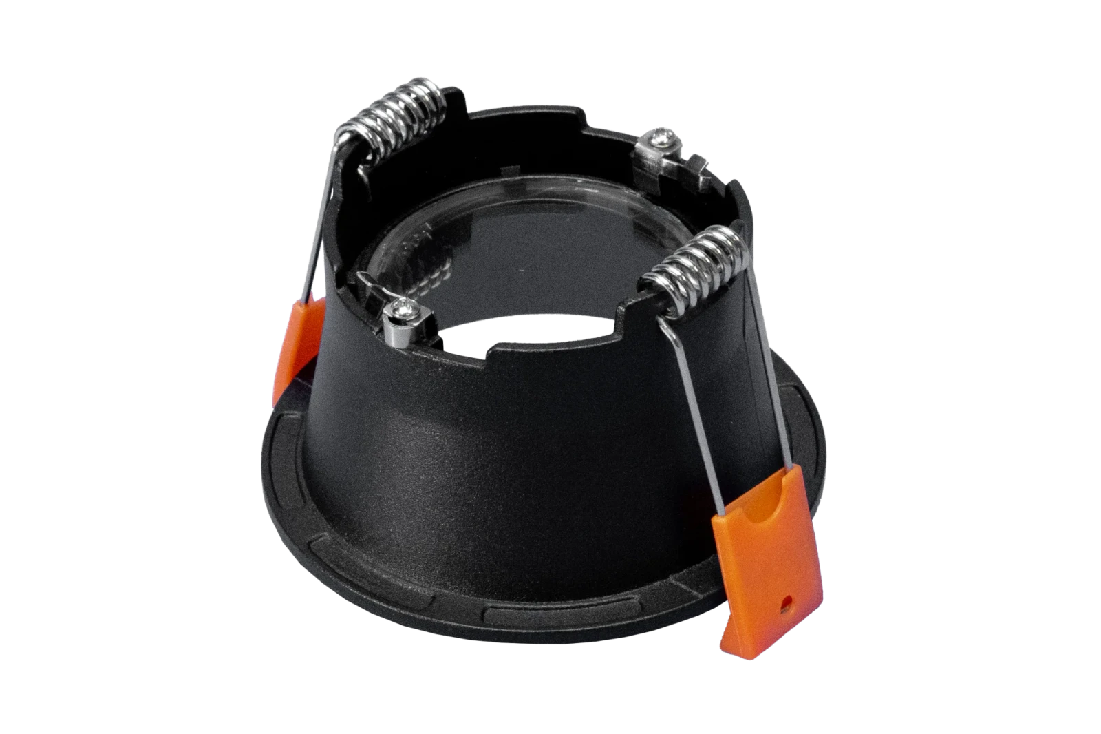 LED GU10 Inbouwspot Armatuur, Rond, IP54, Mat Zwart