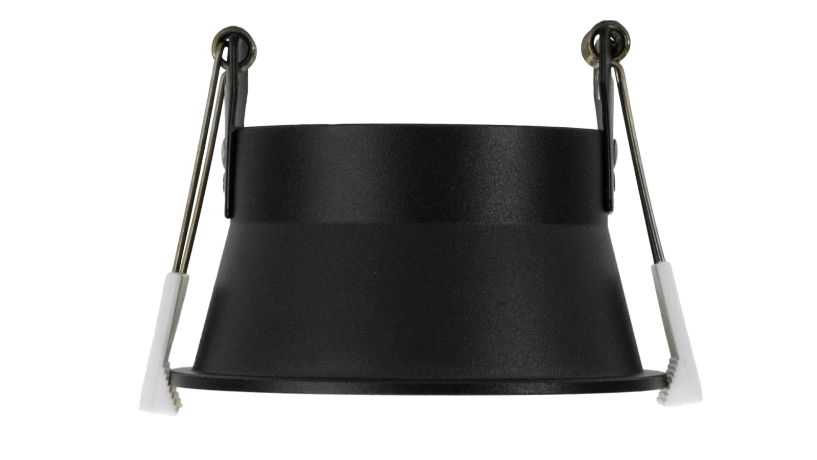 LED GU10 Inbouwspot Armatuur, Rond, IP20, Mat Zwart + Gold