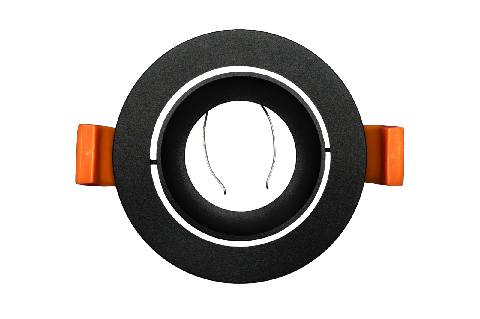 LED GU10 Inbouwspot Armatuur, Rond, Kantelbaar, IP20, Mat Zwart