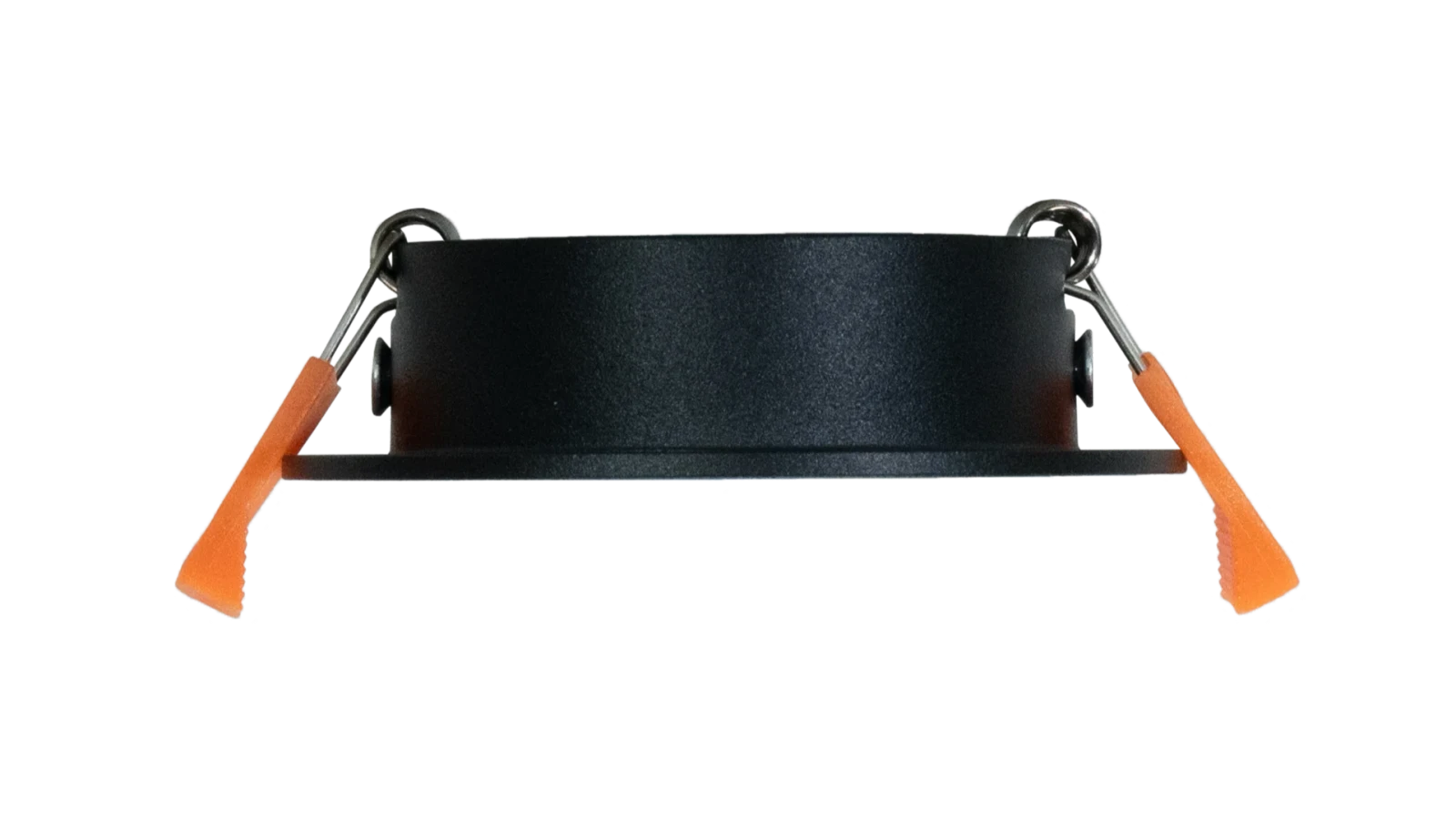 LED GU10 Inbouwspot Armatuur, Rond, Kantelbaar, IP20, Mat Zwart + Zilver