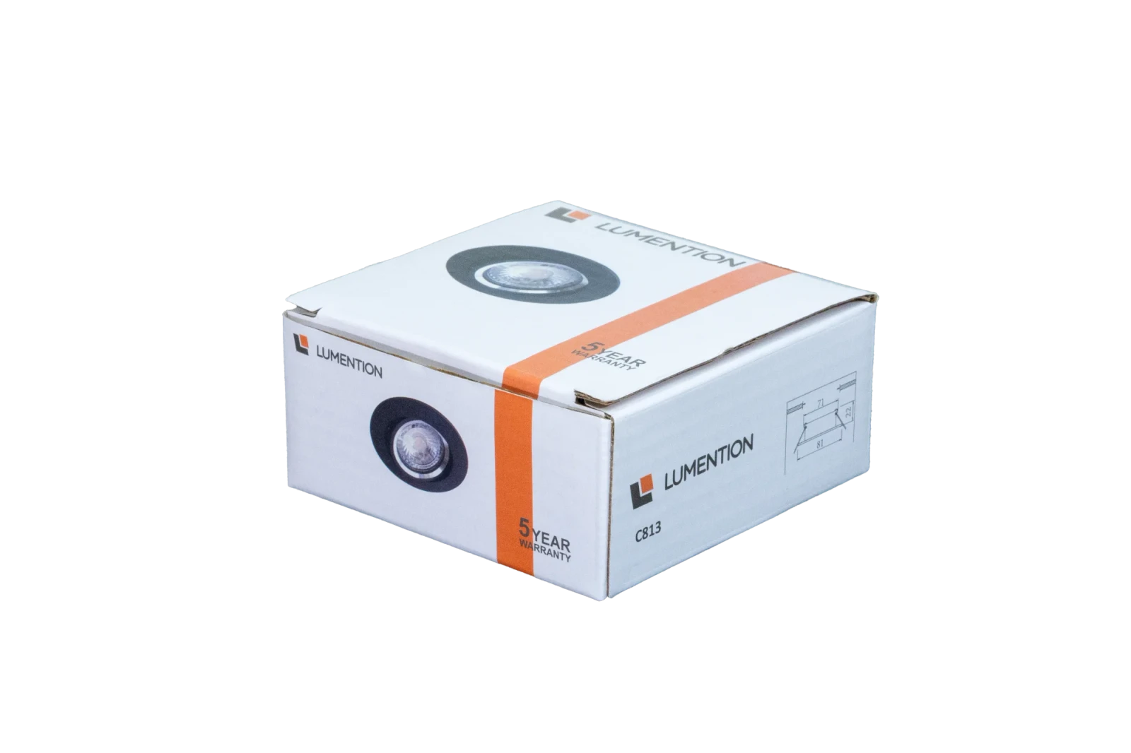 LED GU10 Inbouwspot Armatuur, Rond, Kantelbaar, IP20, Mat Zwart + Zilver