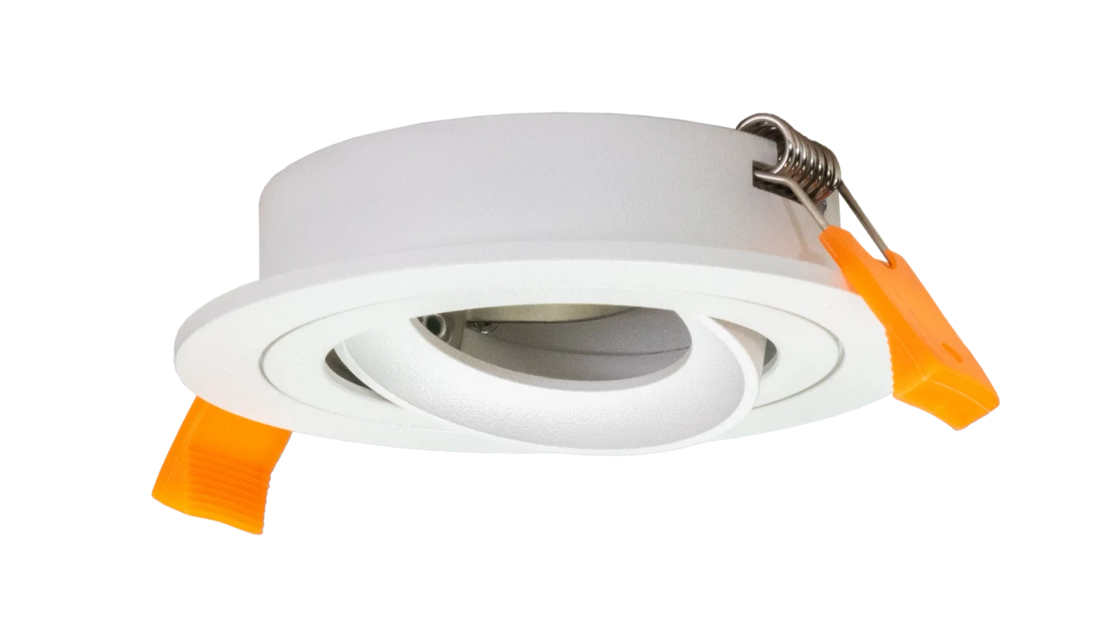 LED GU10 Inbouwspot Armatuur, Rond, Kantelbaar, IP20, Wit