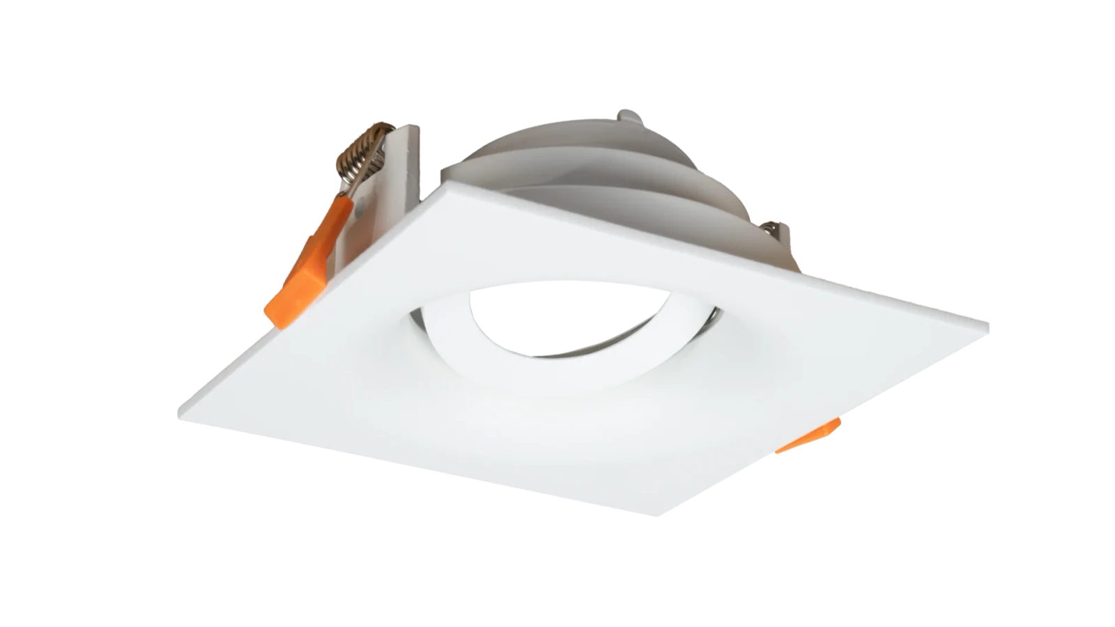 LED GU10 Inbouwspot Armatuur, Vierkant, IP20, Wit