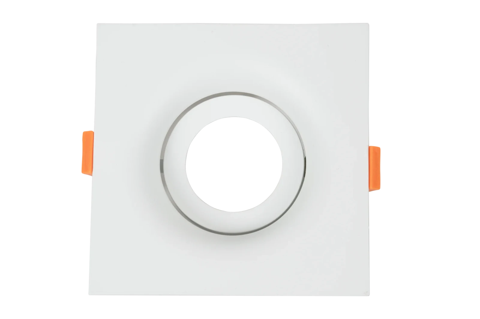 LED GU10 Inbouwspot Armatuur, Vierkant, IP20, Wit