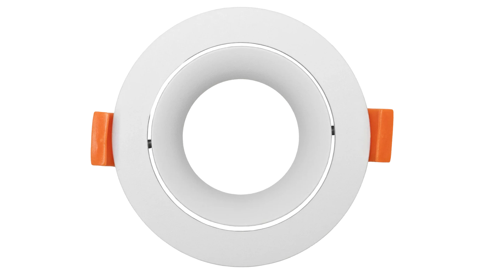 LED GU10 Inbouwspot Armatuur, Rond, Kantelbaar, IP20, Wit