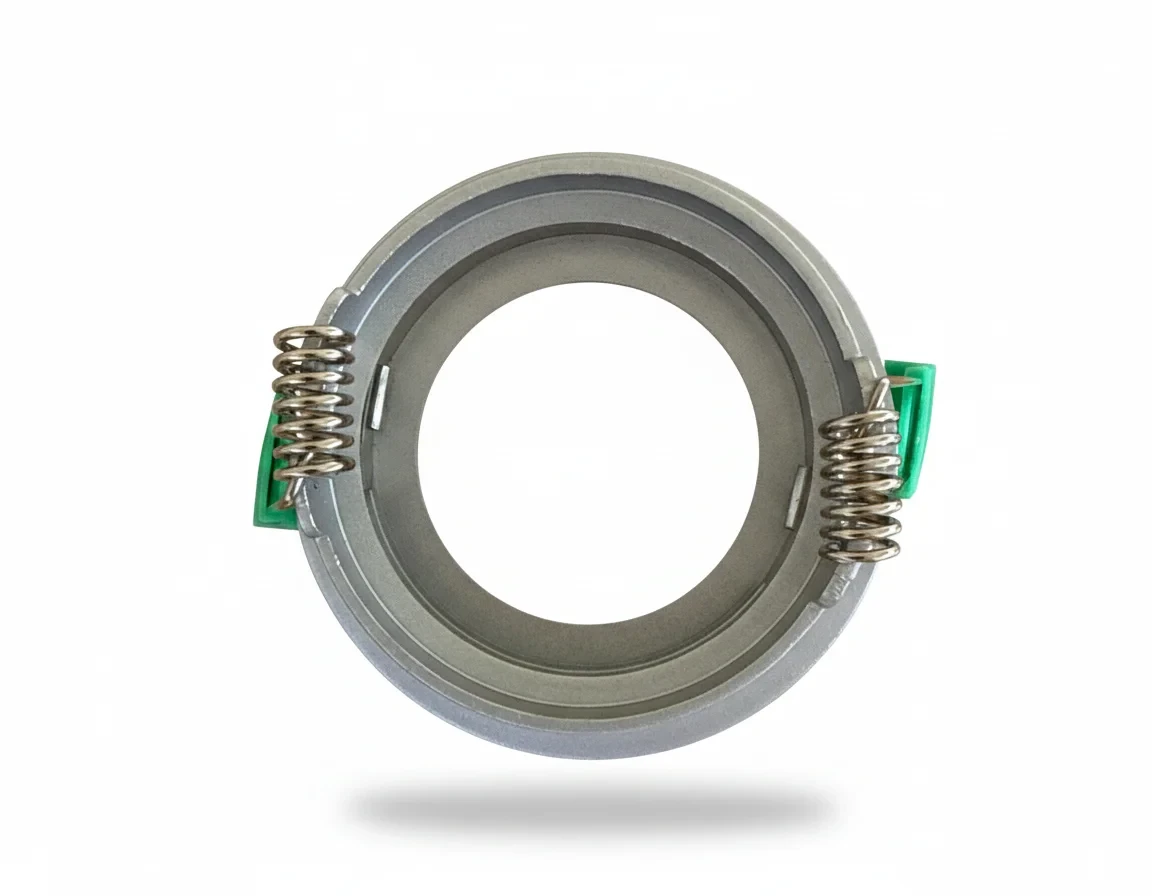 LED GU10 Inbouwspot Armatuur, Rond, IP20, Mat Wit