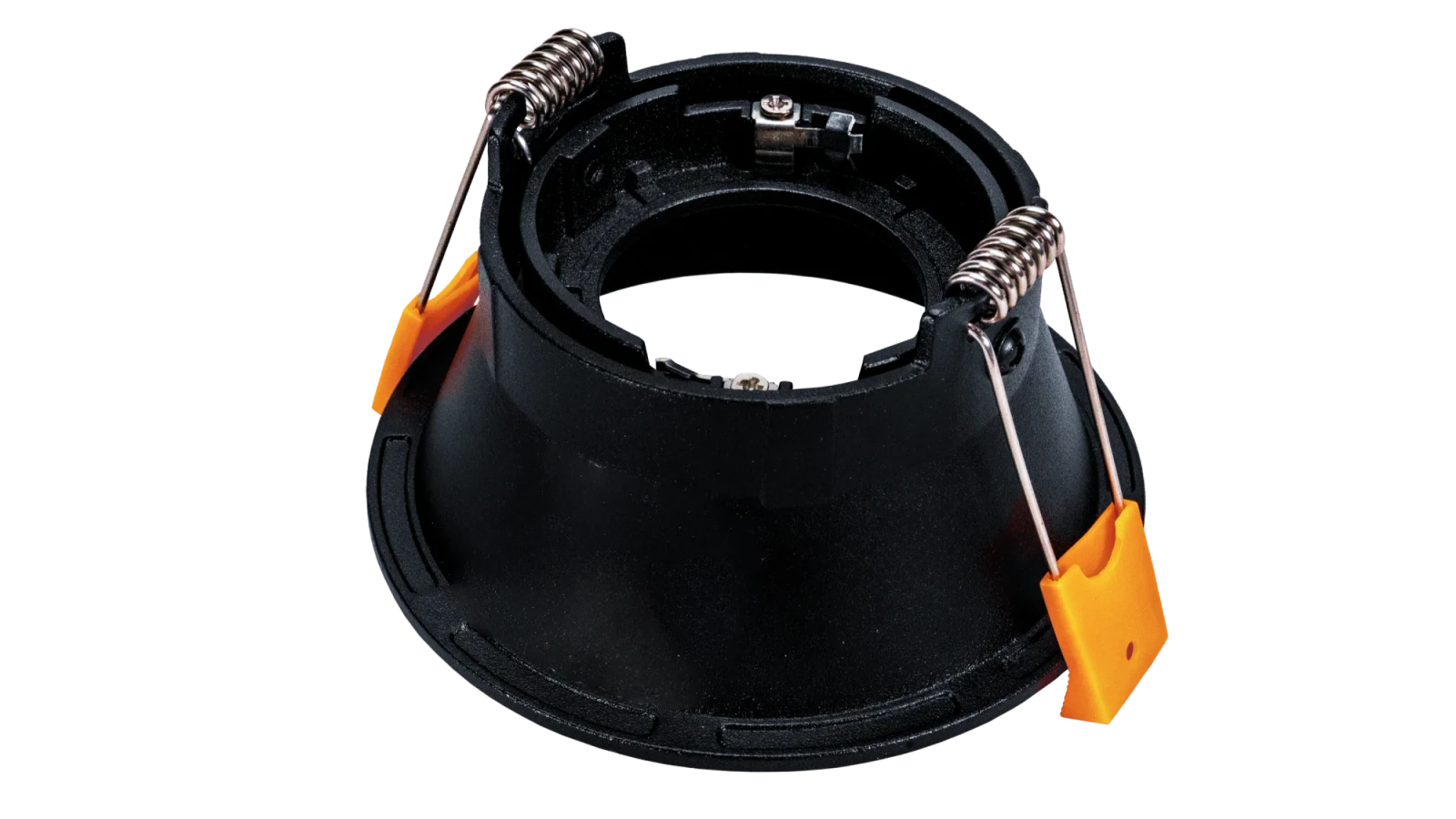 LED GU10 Inbouwspot Armatuur, Rond, Kantelbaar, IP20, Zwart