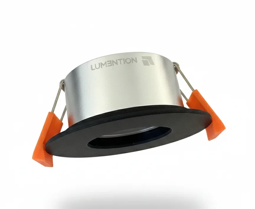 LED GU10 Inbouwspot Armatuur, Rond, IP20, Mat Zwart