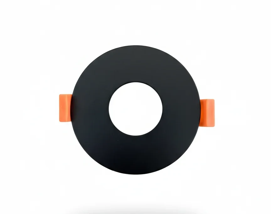 LED GU10 Inbouwspot Armatuur, Rond, IP20, Mat Zwart
