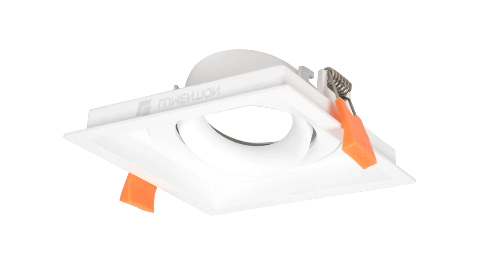 LED GU10 Inbouwspot Armatuur, Vierkant, IP20, Wit