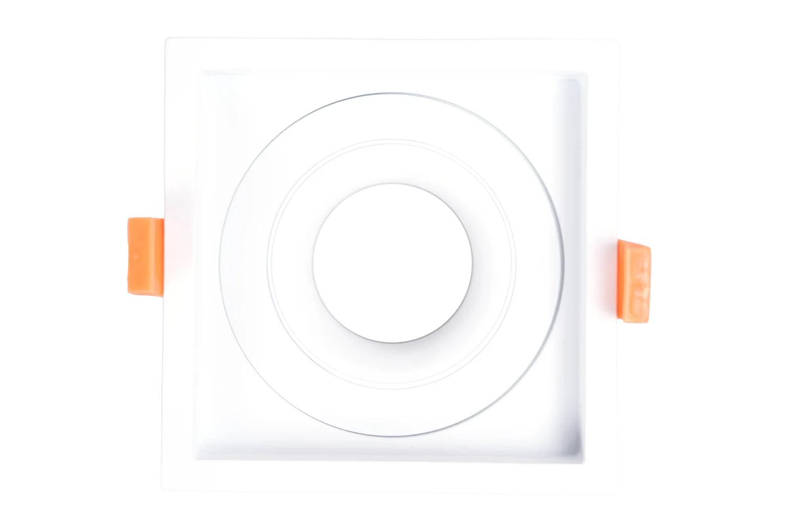 LED GU10 Inbouwspot Armatuur, Vierkant, IP20, Wit