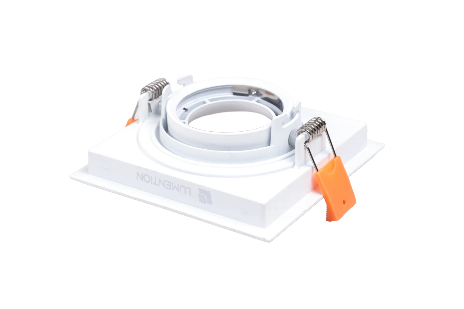 LED GU10 Inbouwspot Armatuur, Vierkant, IP20, Wit