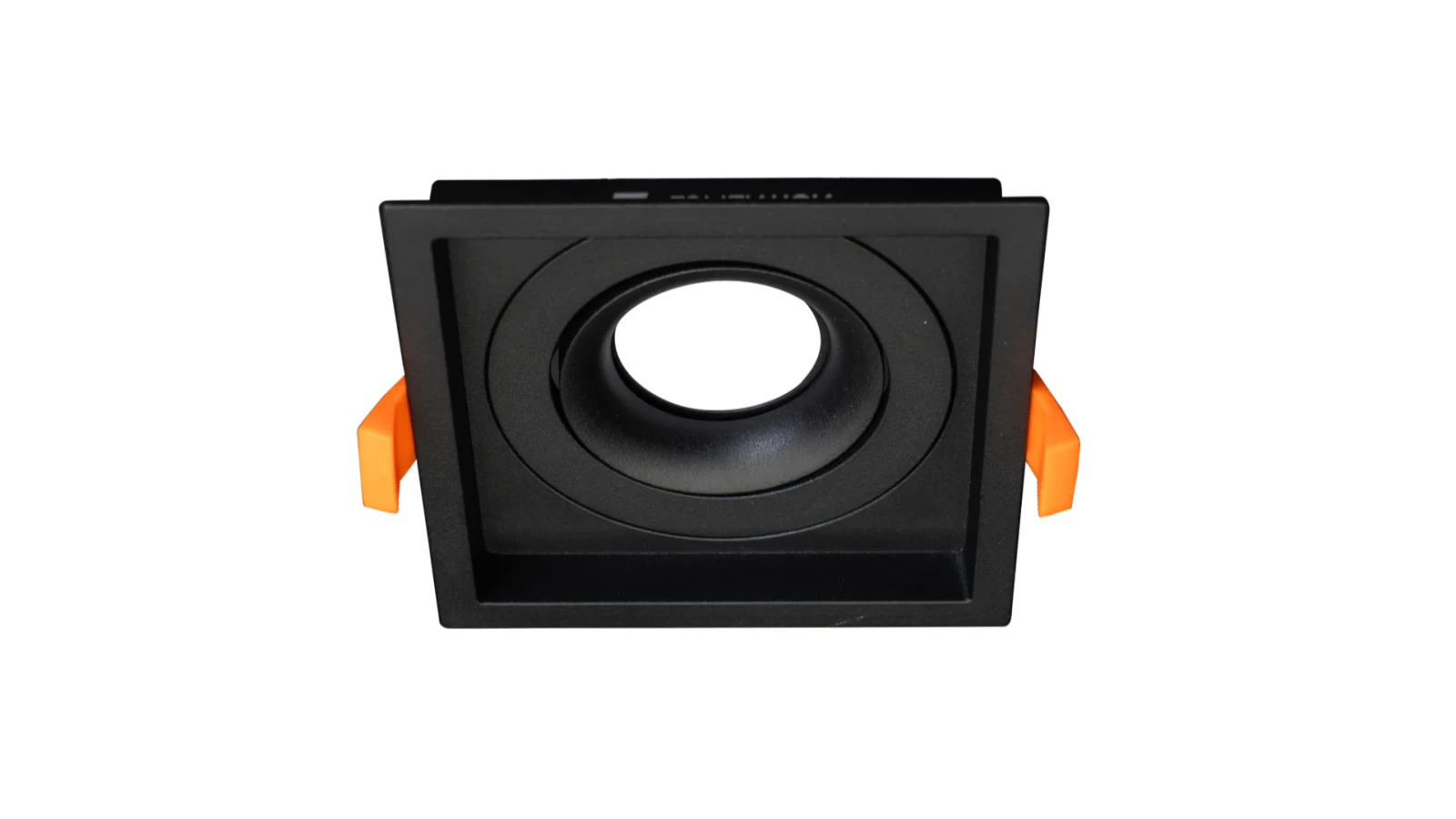 LED GU10 Inbouwspot Armatuur, Vierkant, IP20, Mat Zwart