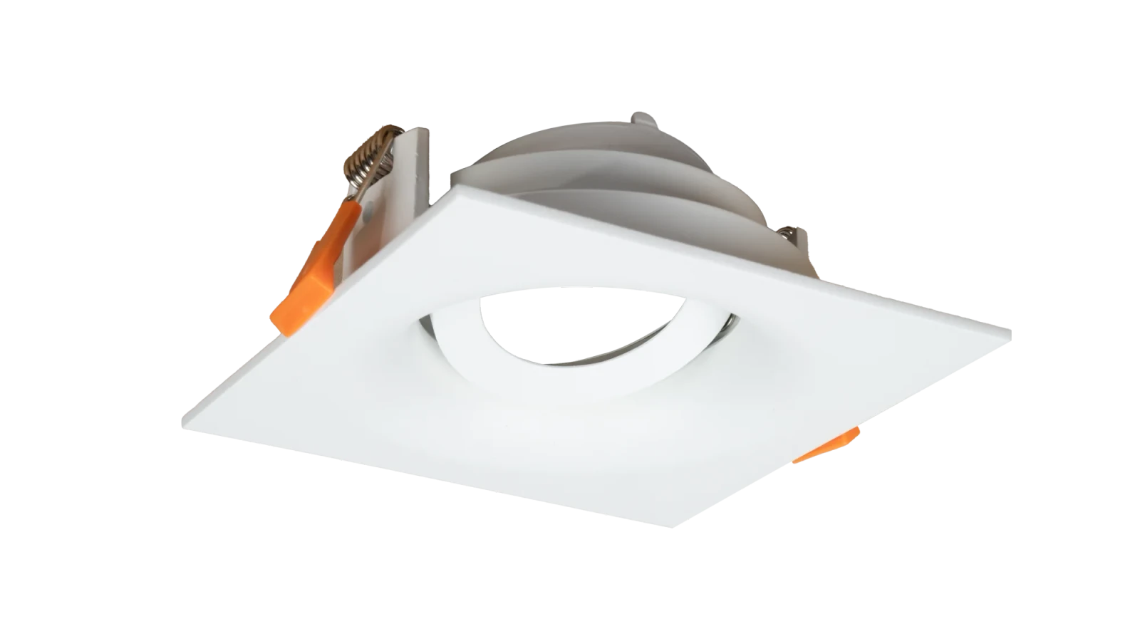 LED GU10 Inbouwspot Armatuur, Vierkant, IP20, Wit