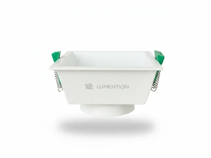 LED GU10 Inbouwspot Armatuur, Vierkant, IP20, Wit