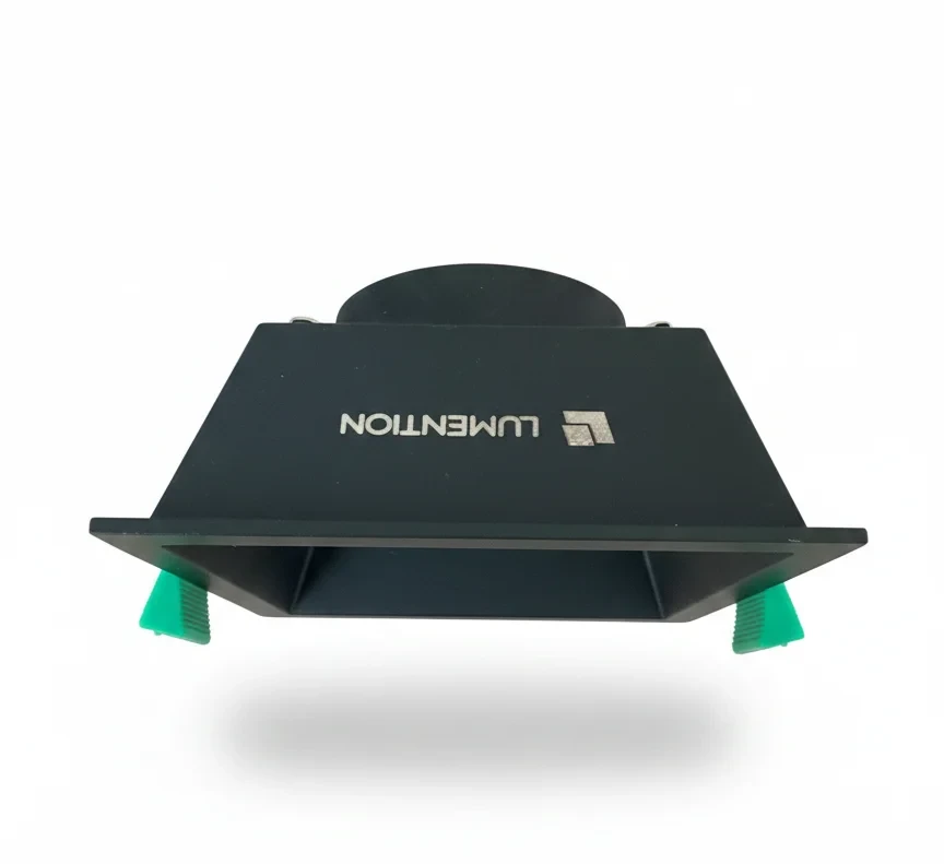 LED GU10 Inbouwspot Armatuur, Vierkant, IP20, Zwart