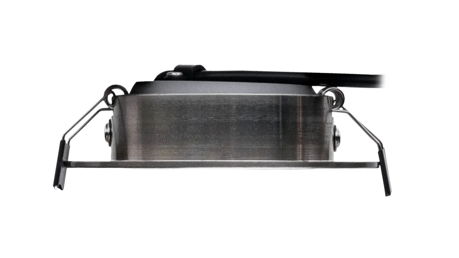 LED Inbouwspot, Rond, 6W, Dim to Warm, 1800K-3000K, IP54 front, Dimbaar, Satijn nikkel