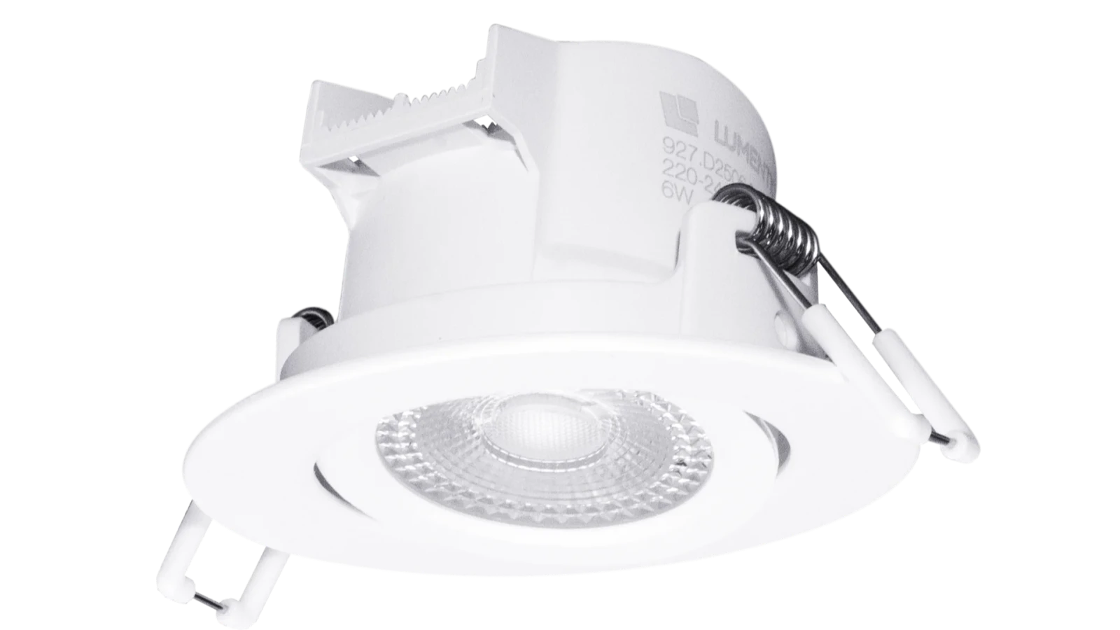 LED Inbouwspot, 6500K, Dimbaar, Wit, IP44