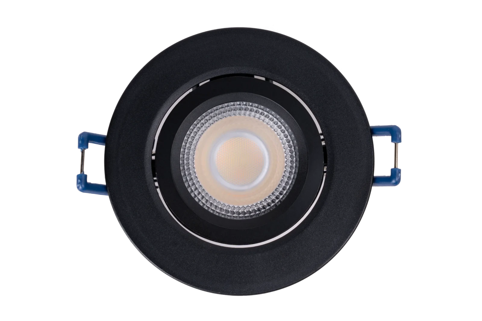 LED Inbouwspot, CCT, Rond, Dimbaar, Zwart, IP44